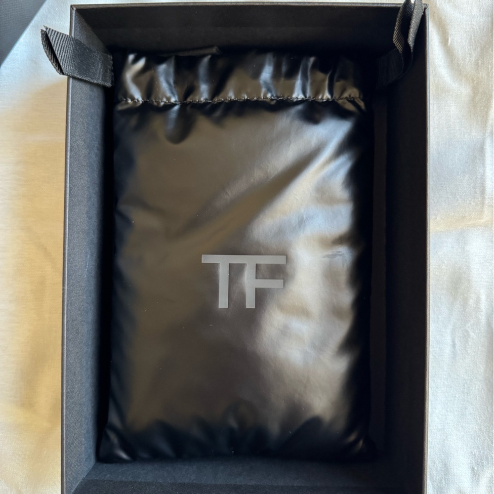 Tom Ford Box and puffer sunglasses case